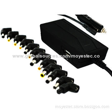 90W DC IVC Universal Laptop Adapter, LED Indicator, 8 to 12 Auto-switch Smart Tips